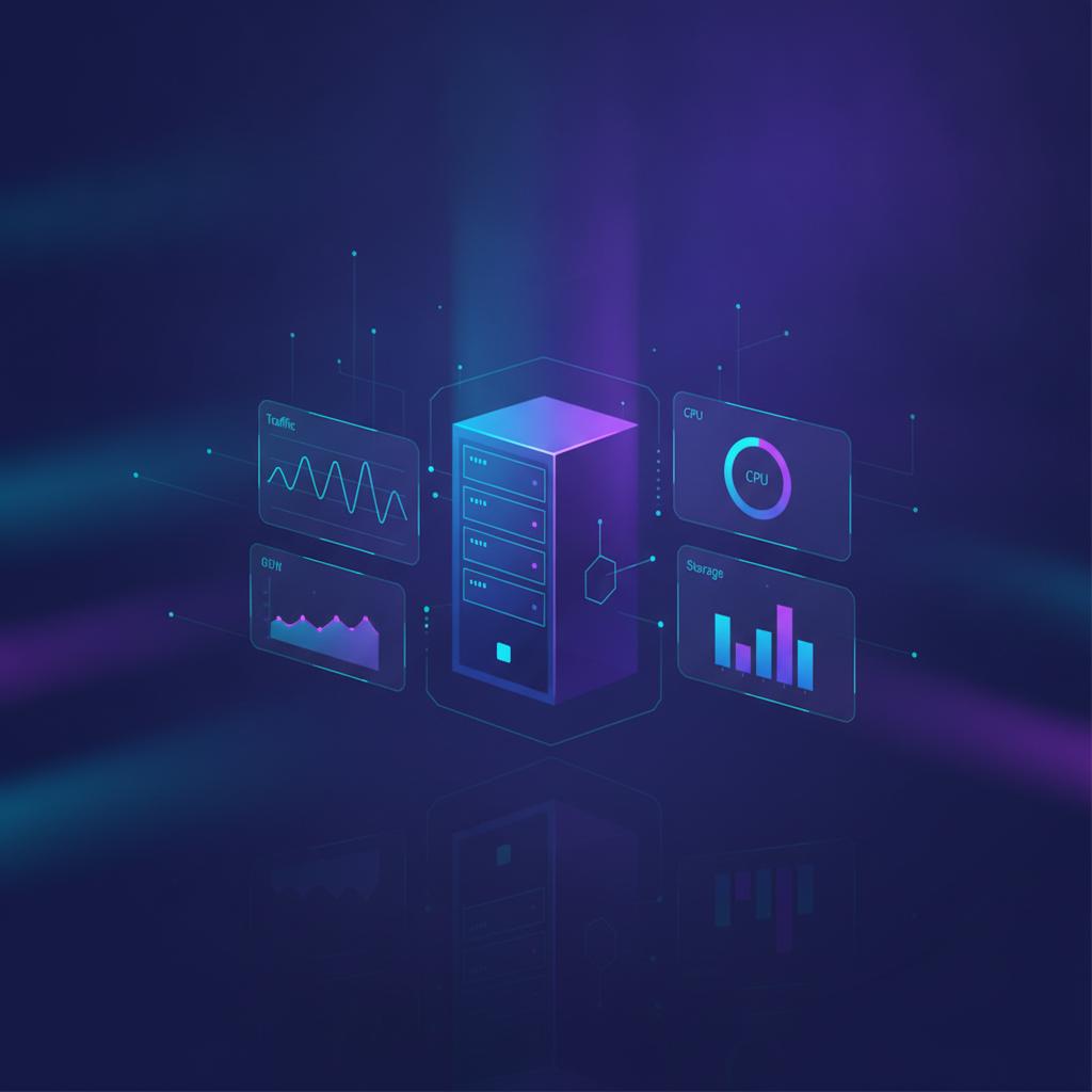 Ilustração técnica representando tecnologia relacionado a Server Management: Simplificando Proxies com EasyP incluindo Tra...