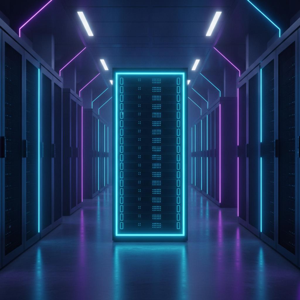 Ilustração técnica representando tecnologia relacionado a Self-hosting vs Nuvem: Otimizando sua Infraestrutu