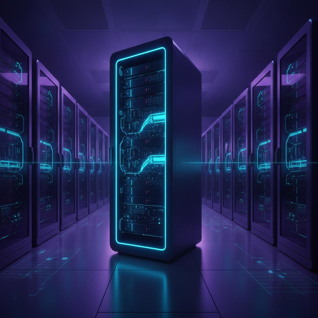 Ilustração técnica representando tecnologia relacionado a Self-hosting de Alta Performance: O Fim do Custo V incluindo inf...