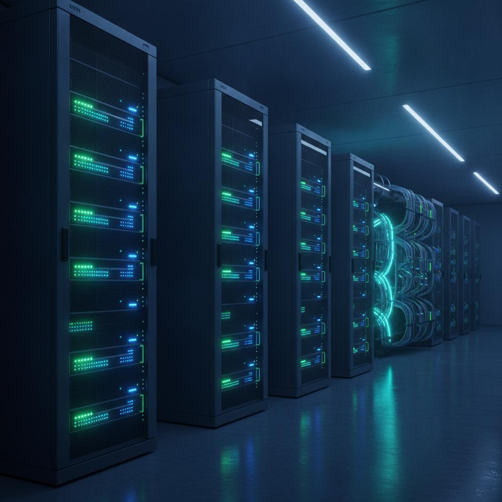 Ilustração técnica representando tecnologia relacionado a Self-hosting com VPS: O Guia de Planejamento de Cu