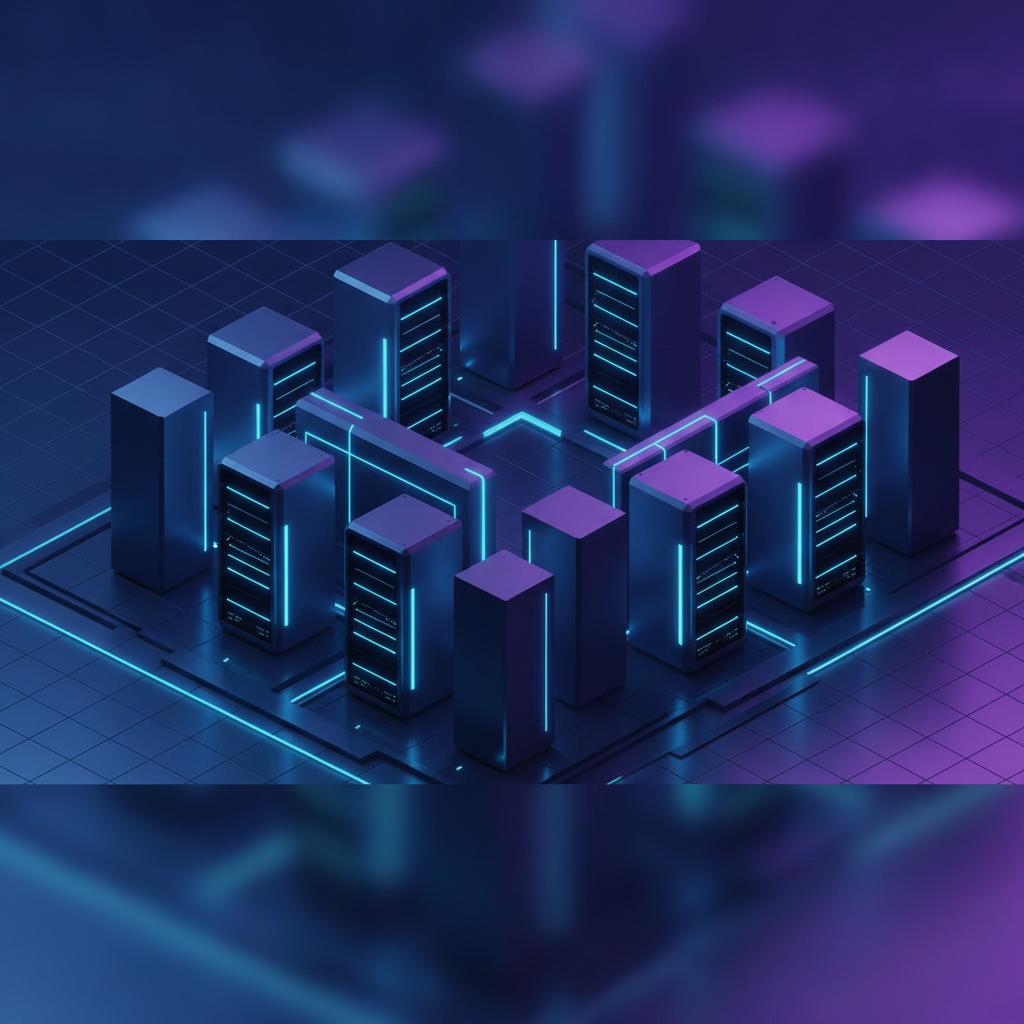 Ilustração técnica representando tecnologia relacionado a Self-hosting: Estratégias para Otimizar Infraestru incluindo vps
