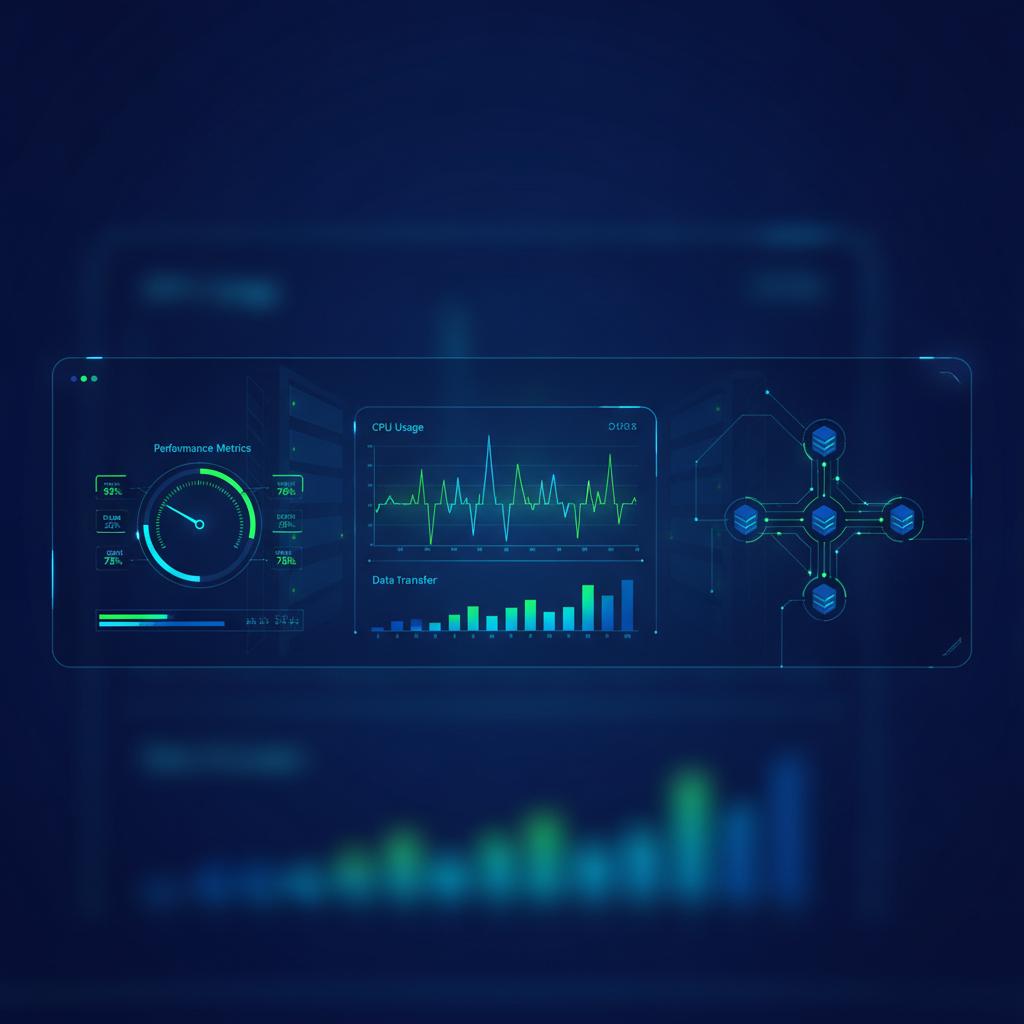 Ilustração técnica representando tecnologia relacionado a EasyPanel na Prática: Guia Avançado de Server Mana incluindo Tra...