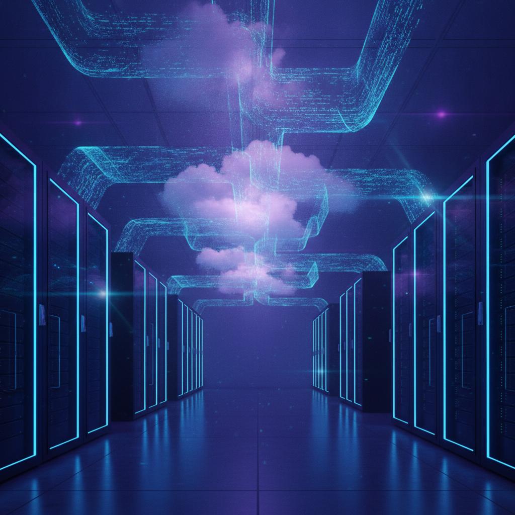 Ilustração técnica representando tecnologia relacionado a Estratégias de Backup VPS e Disaster Recovery Efic incluindo sna...