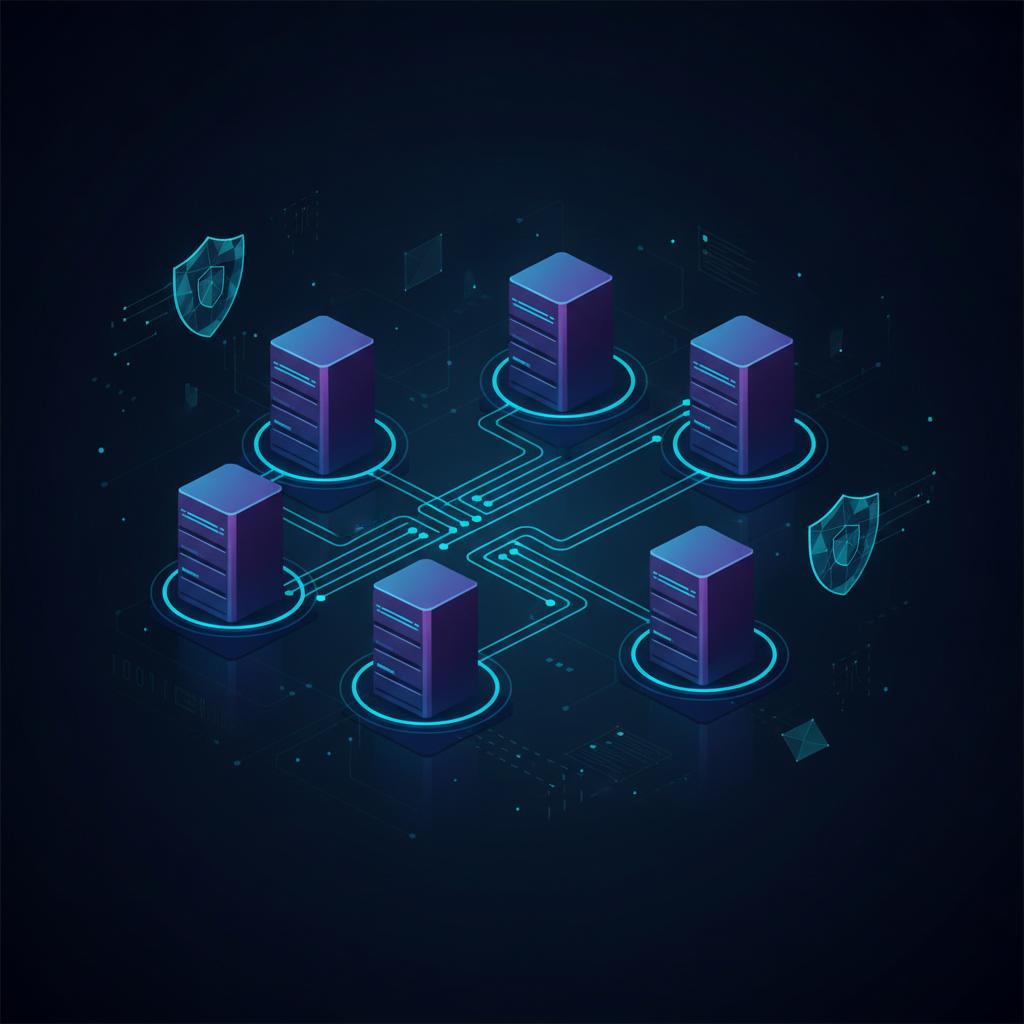Ilustração técnica representando tecnologia relacionado a Configurando Tailscale com WireGuard em VPS Linux