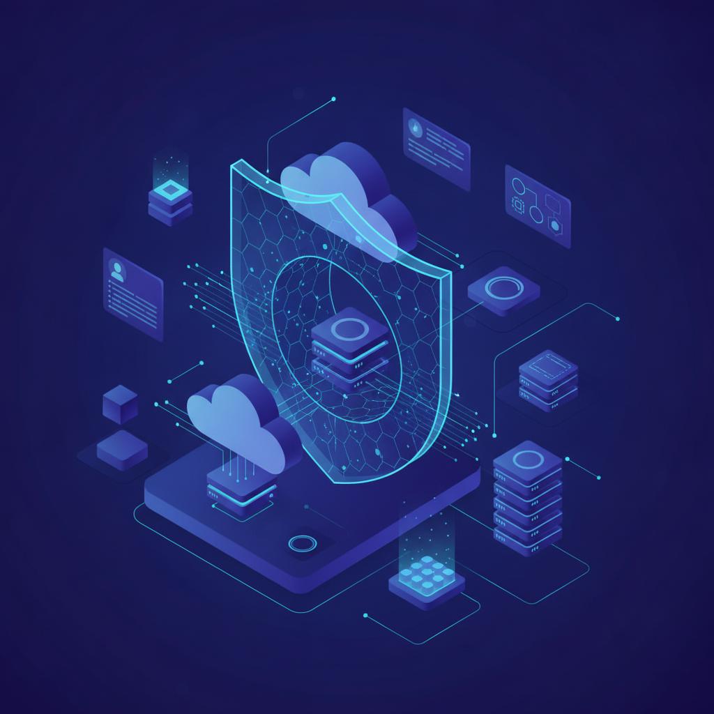 Ilustração técnica representando tecnologia relacionado a Arquitetura VPN: WireGuard e Tailscale na Prática