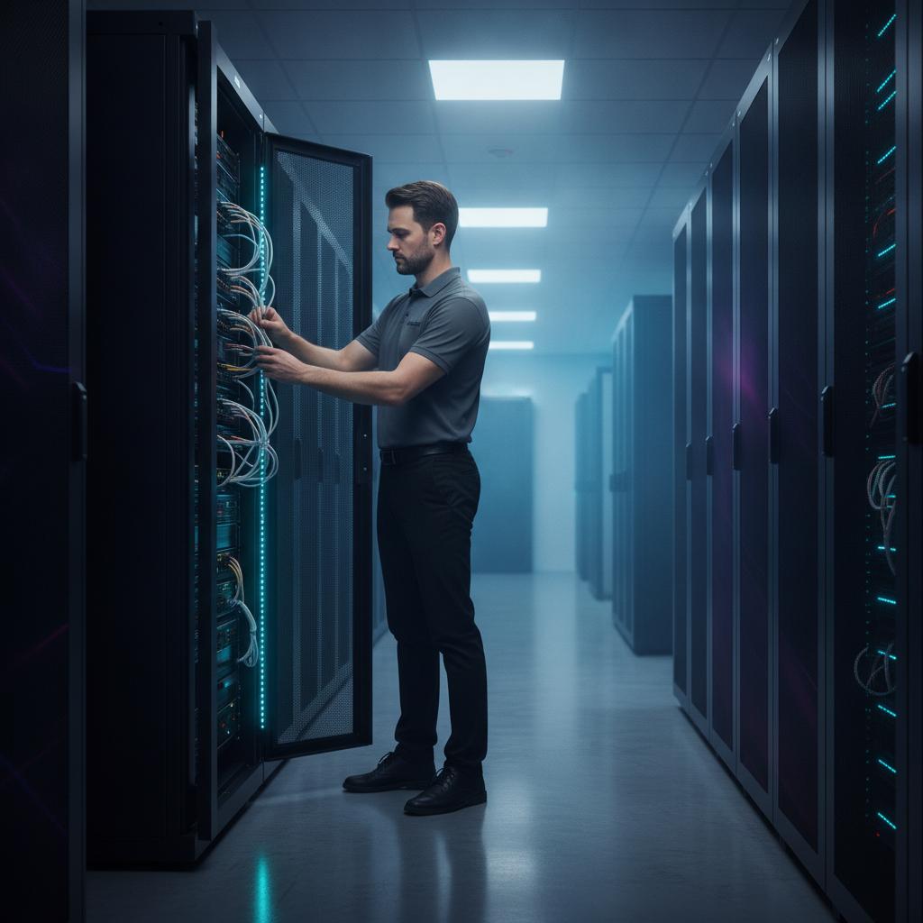 Ilustração técnica representando tecnologia relacionado a Como Hospedar Aplicações em Self-Hosting com Suces incluindo cus...