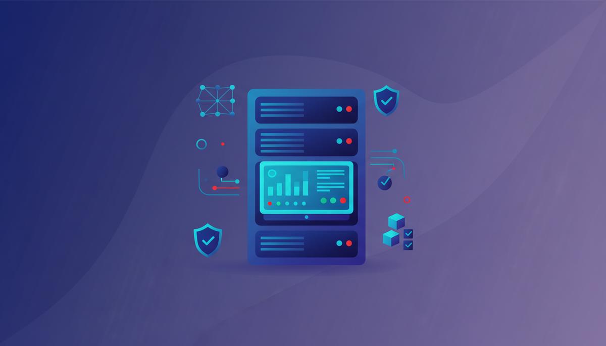 Ilustração técnica representando tecnologia relacionado a Hospede Uptime Kuma em VPS: Monitoramento Eficaz incluindo self-...