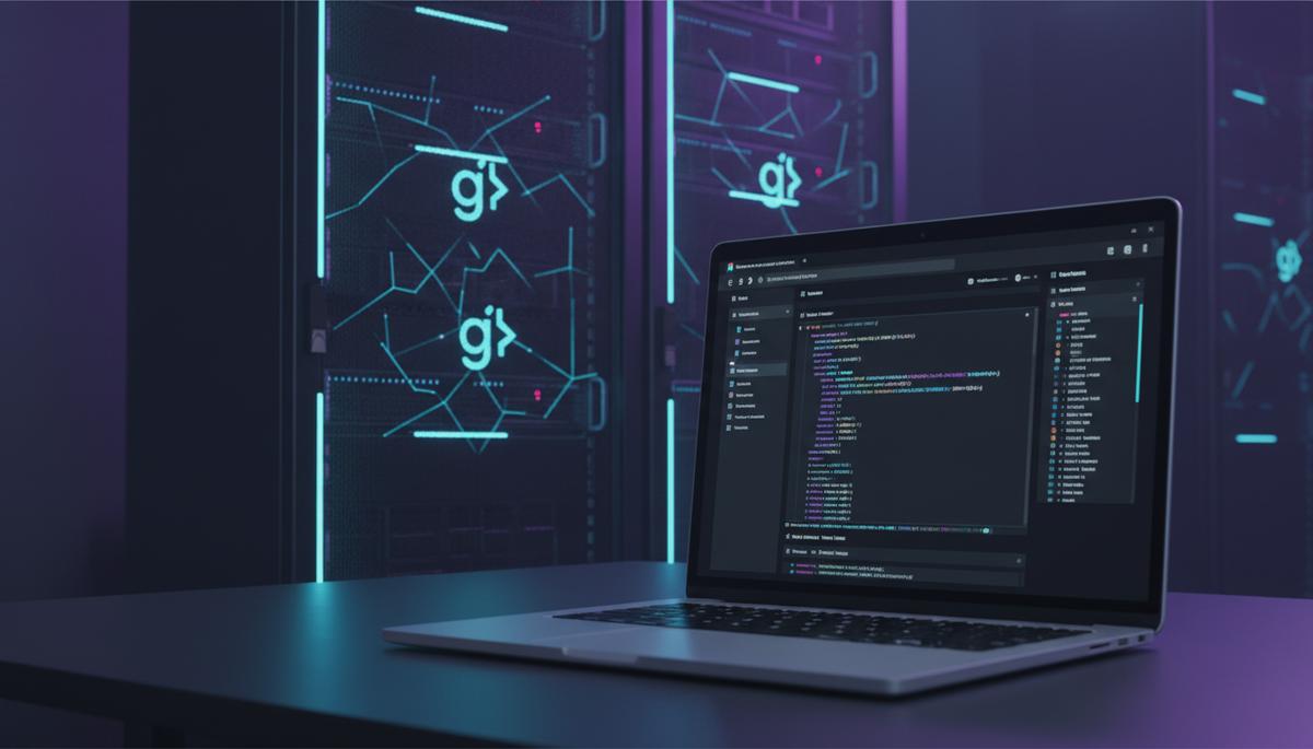 Ilustração técnica representando tecnologia relacionado a Instale o Gitea: Sua Plataforma Git Self-Hosted