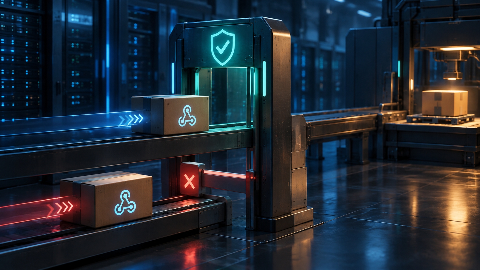 Ilustração técnica sobre n8n Error Workflow: Falhas que Viram Tarefas