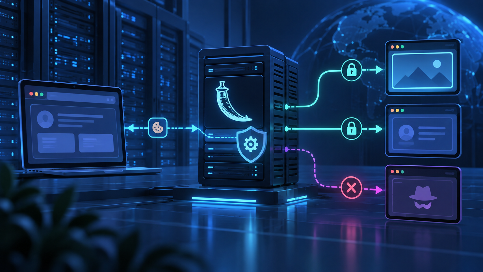 Ilustração técnica sobre Webhook HMAC: Assine Eventos Repetíveis