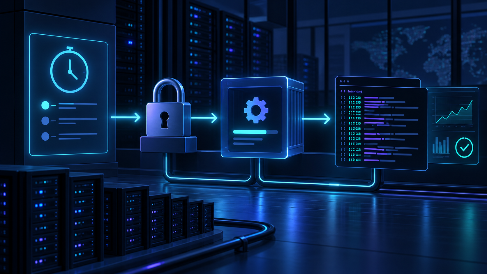 Ilustração técnica sobre Certbot no Nginx: Renovação sem Surpresa