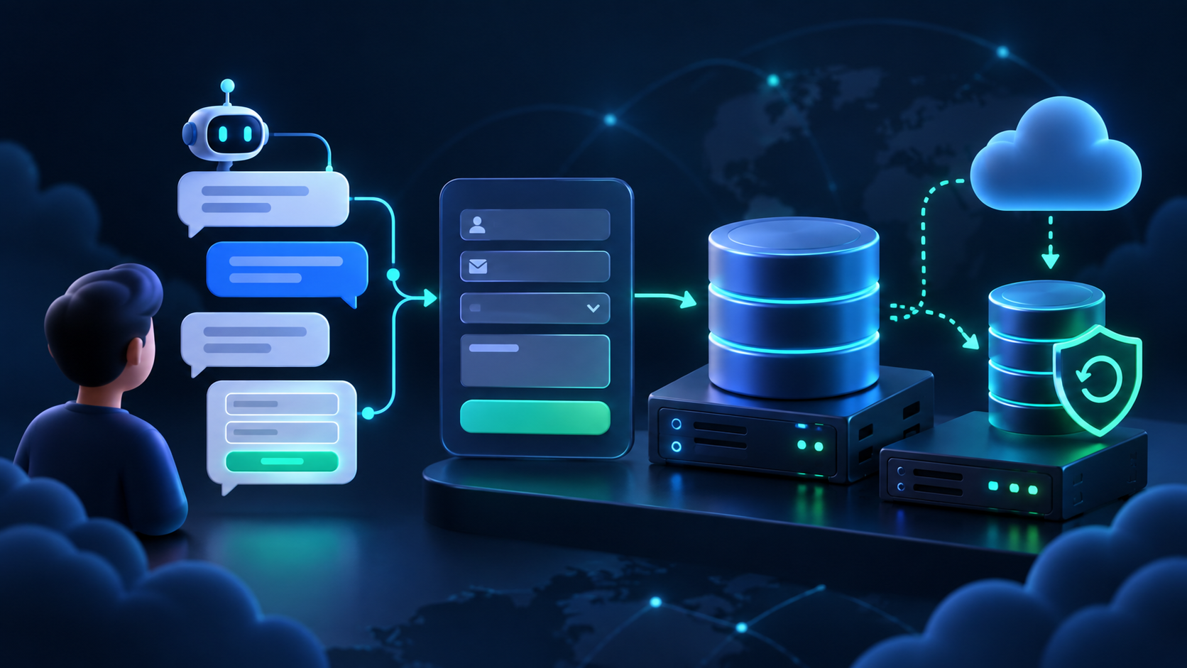 Ilustração técnica sobre WordPress em VPS: cache Nginx sem quebrar o painel