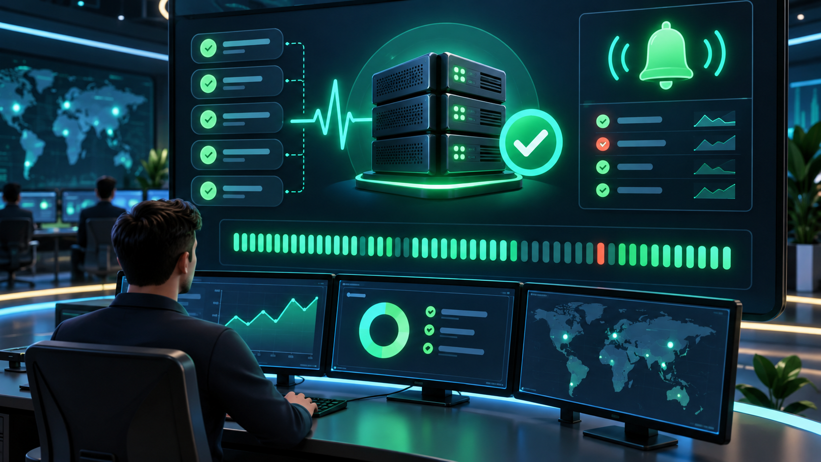 Ilustração técnica sobre Qdrant para RAG: persistência e backup em Docker