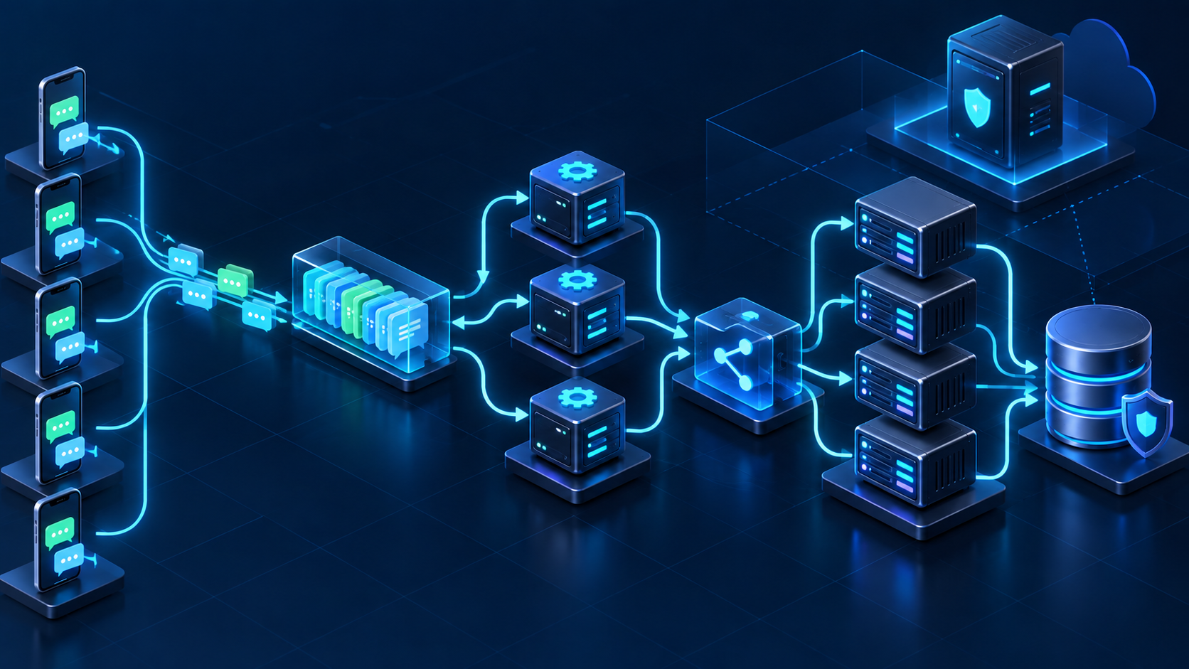 Arquitetura de Evolution API em uma VPS