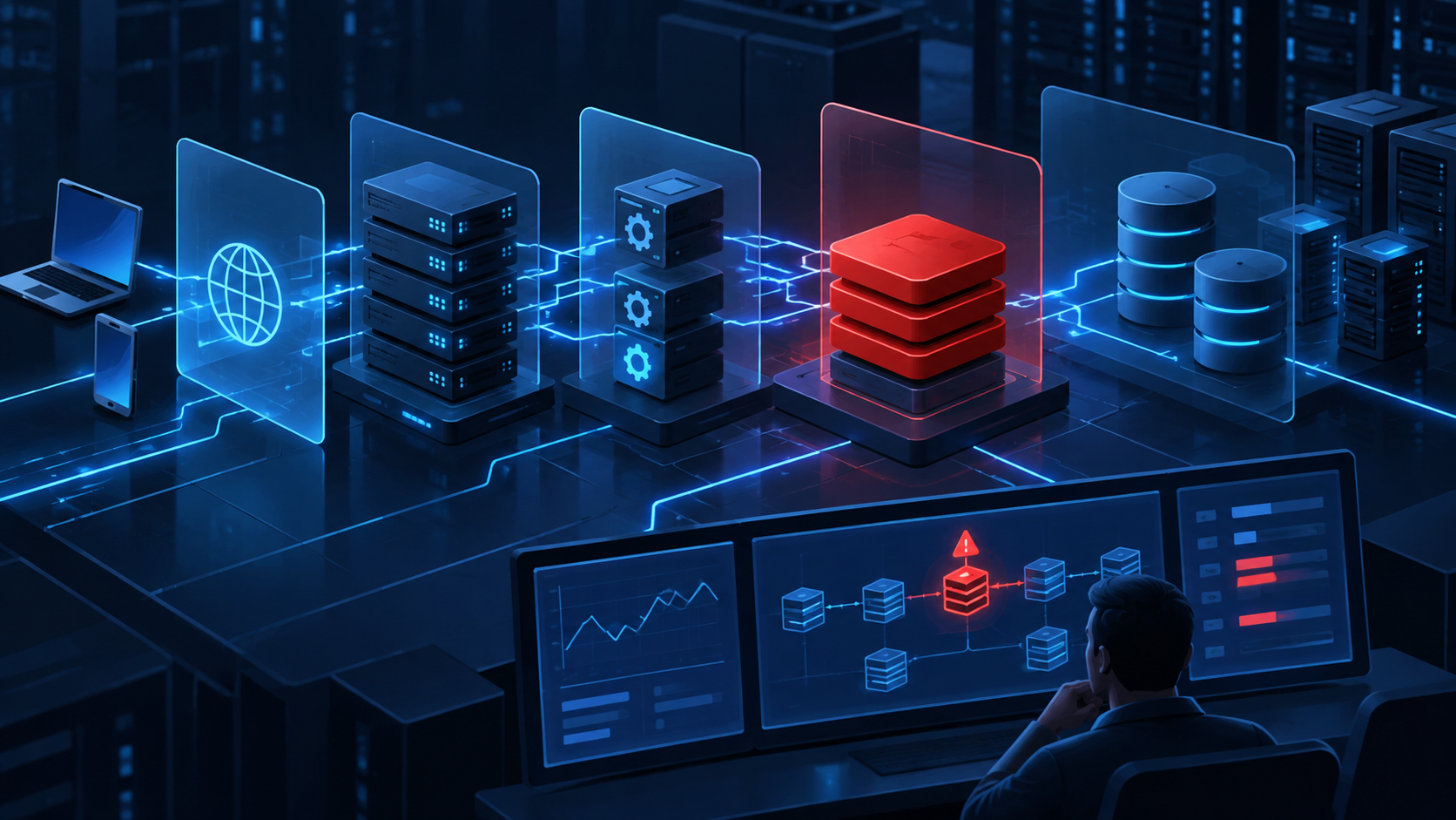 Ilustração sobre Nginx em produção: backup e restauração verificável