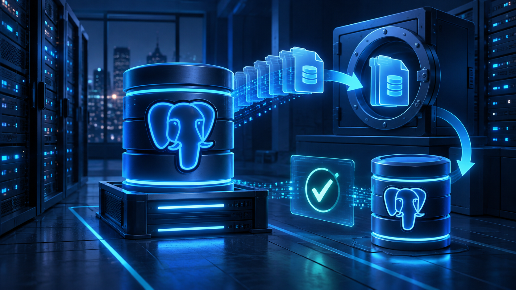 Ilustração sobre PostgreSQL em VPS: diagnóstico de falhas por camadas