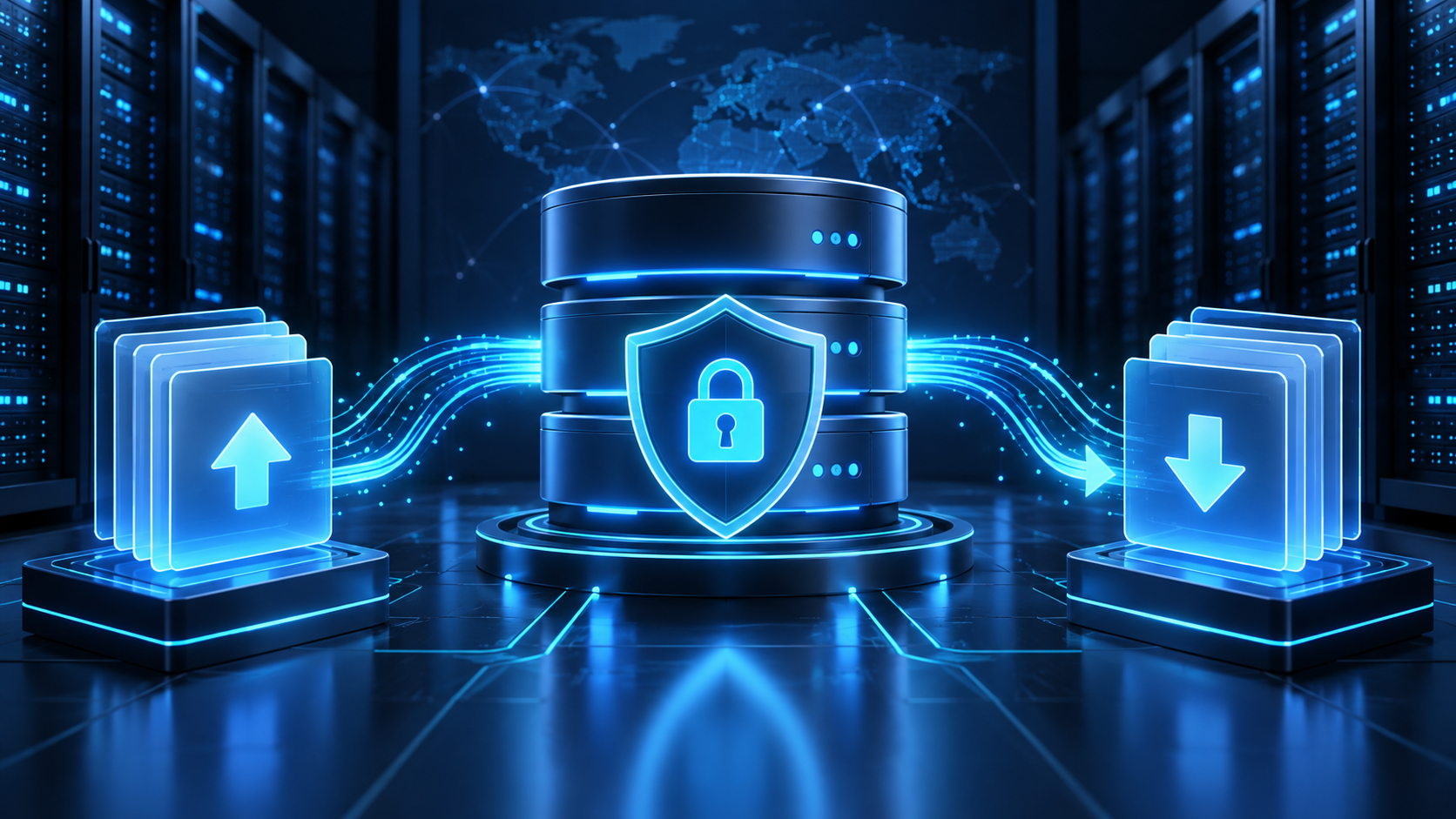 Ilustração sobre n8n com webhooks: backup e restauração verificável