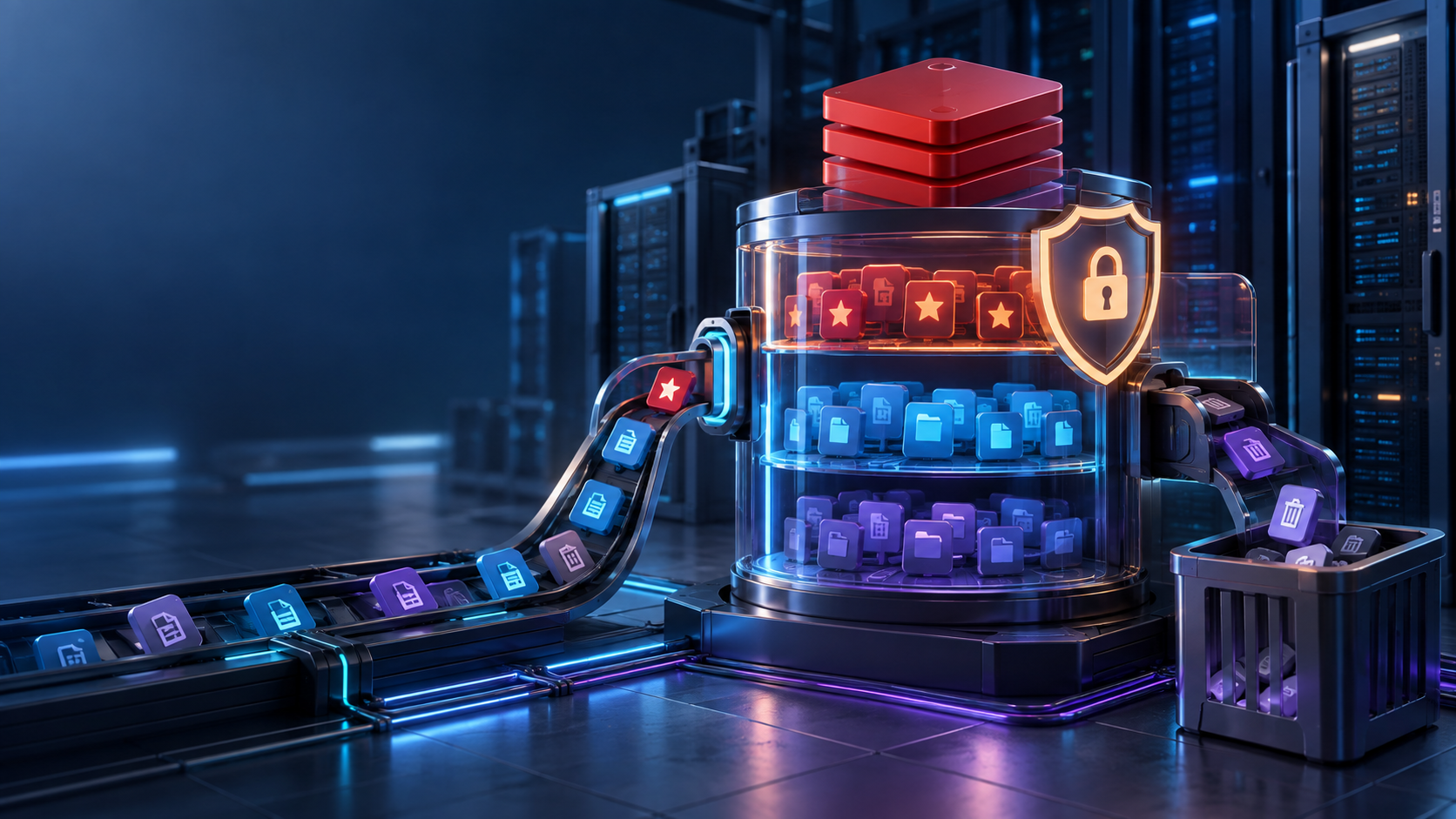 Ilustração técnica sobre Redis e Eviction Policy: Como Evitar que o Cache Apague o que Importa