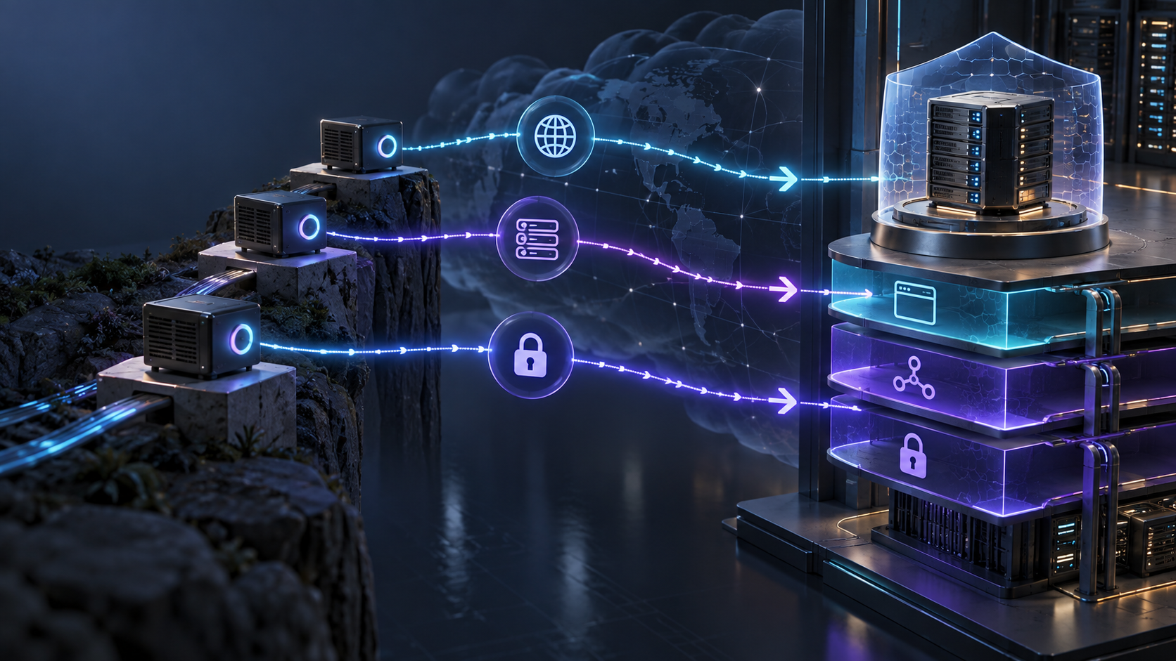 Ilustração técnica sobre Blackbox Exporter: Monitoramento Externo de HTTP, DNS e TLS
