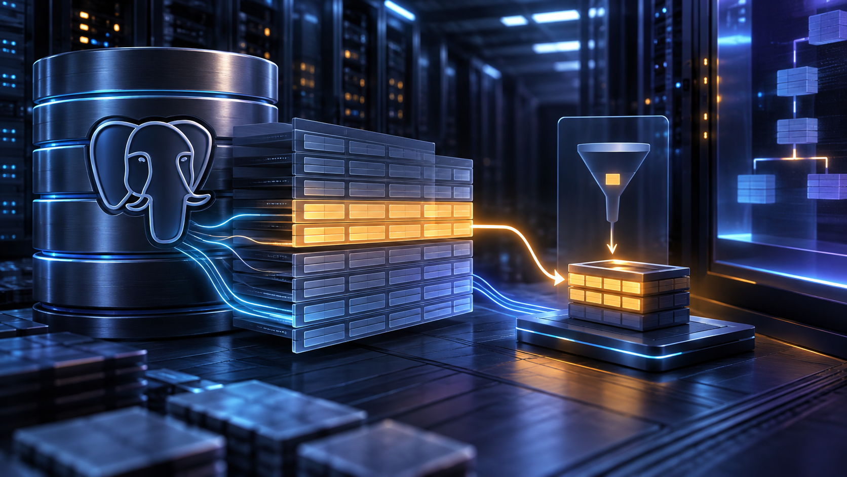 Ilustração técnica sobre PostgreSQL: Índices Parciais para Consultas Reais