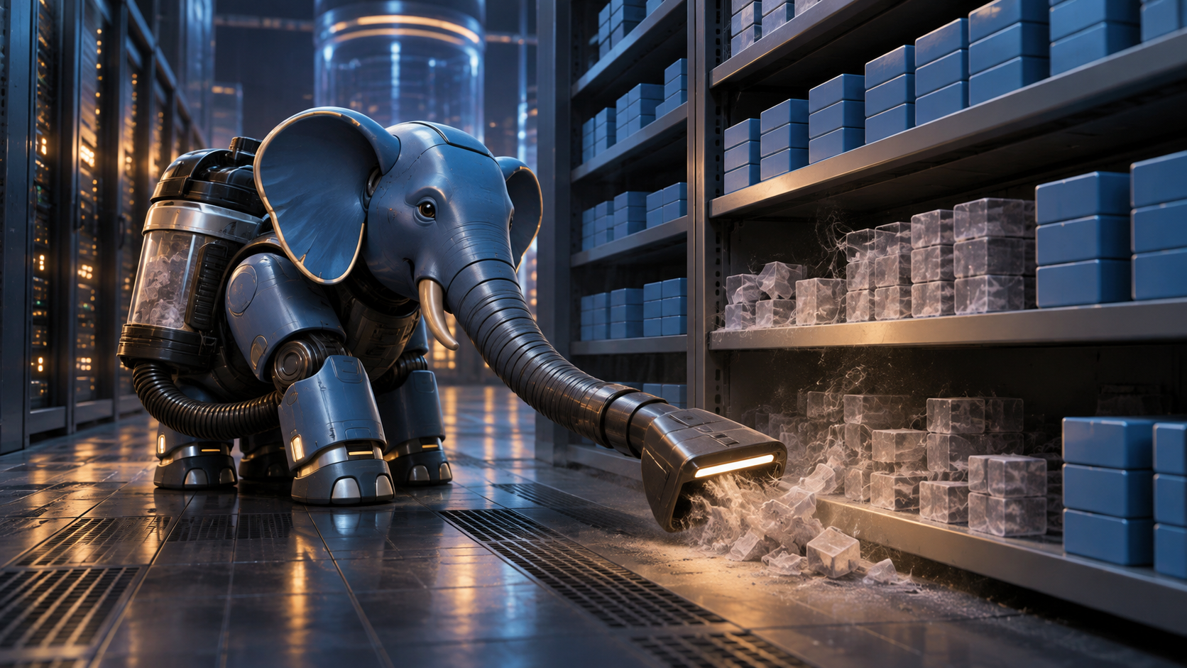 Ilustração técnica sobre PostgreSQL VACUUM: Monitore Bloat e Dead Tuples antes de Ajustar