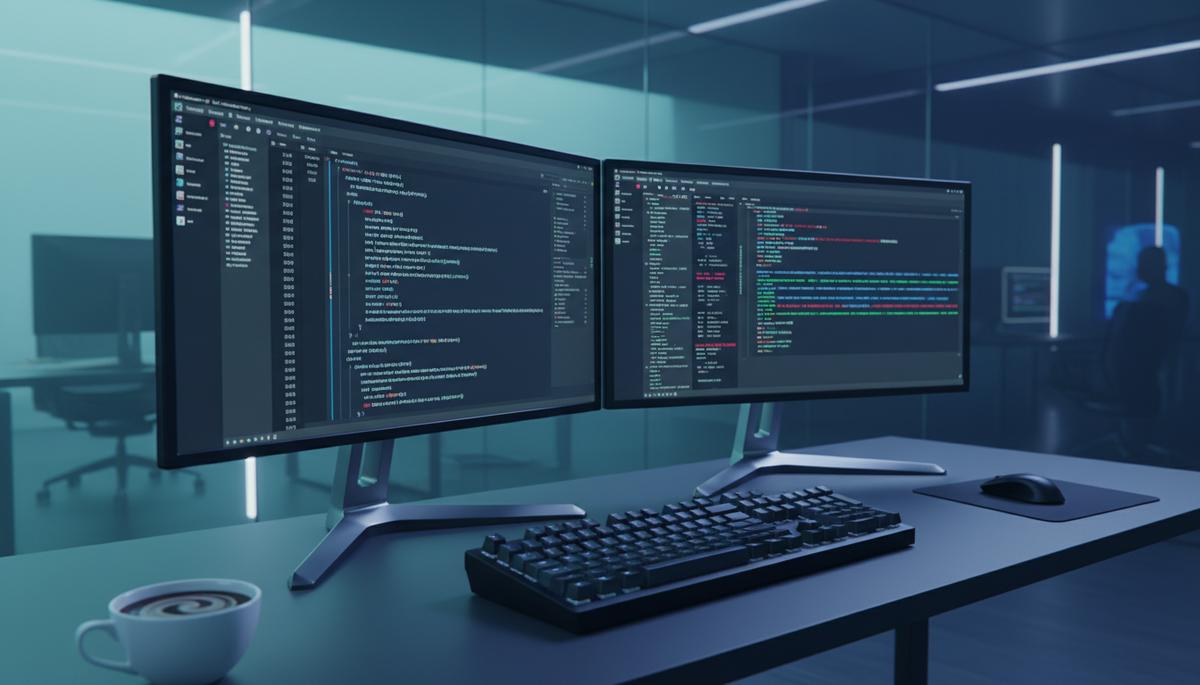 Ilustração técnica sobre Como Rodar Backends Flask e Django do Replit em Produção sem Complicação