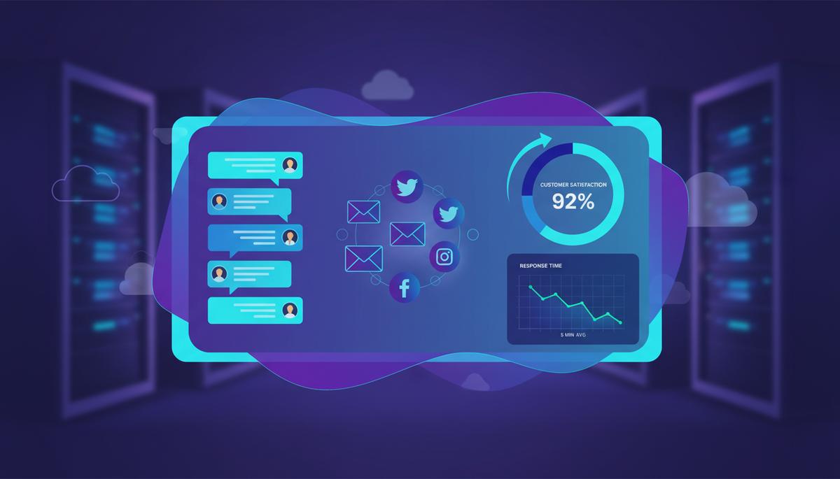 Customer Support: Chatwoot, Rocket.Chat e Omnichannel — ilustração sobre tecnologia