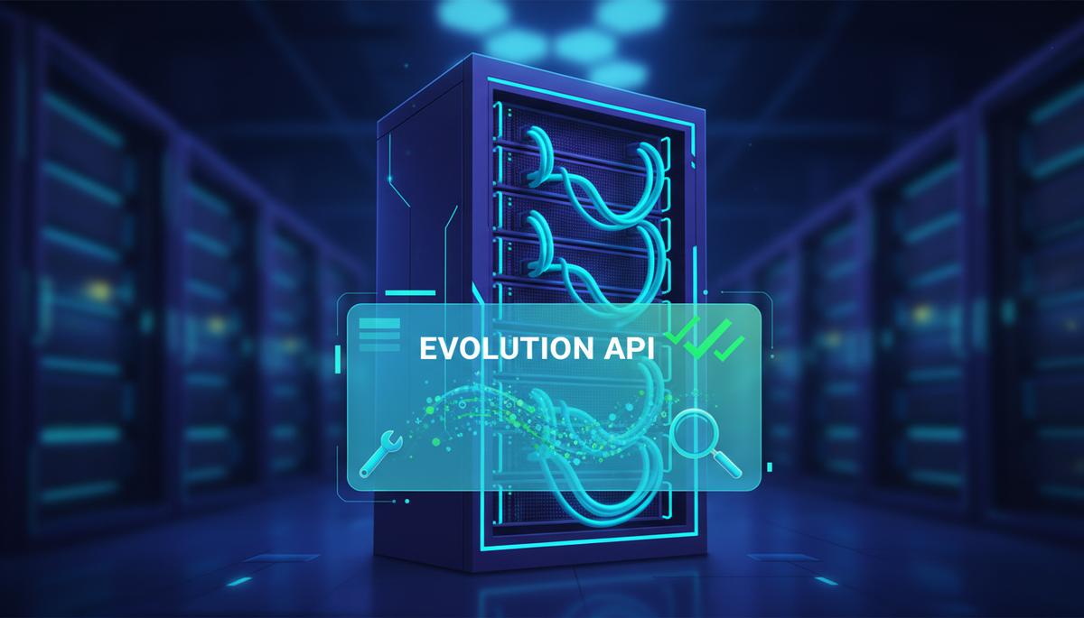 Evolution API: Diagnóstico Avançado e Otimização em VPS — ilustração sobre tecnologia