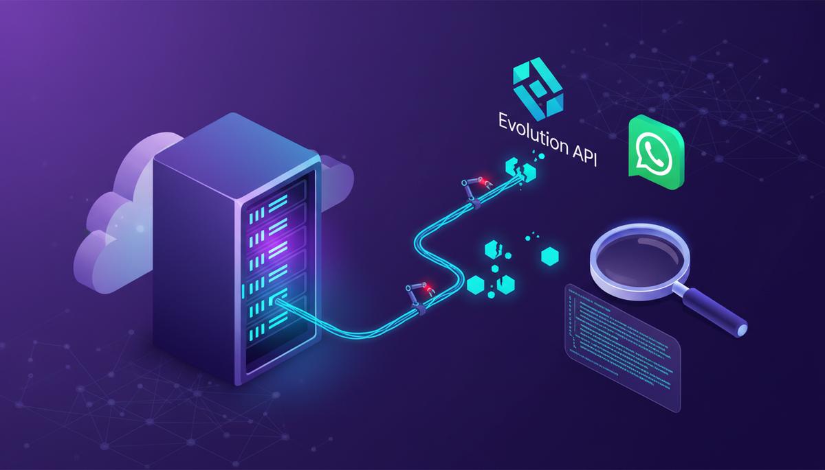 Evolution API: Solucionando Problemas de Conexão e Webhooks — ilustração sobre tecnologia