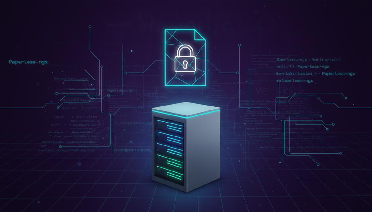 Paperless-ngx: Instale seu GED em VPS no Brasil — ilustração sobre tecnologia