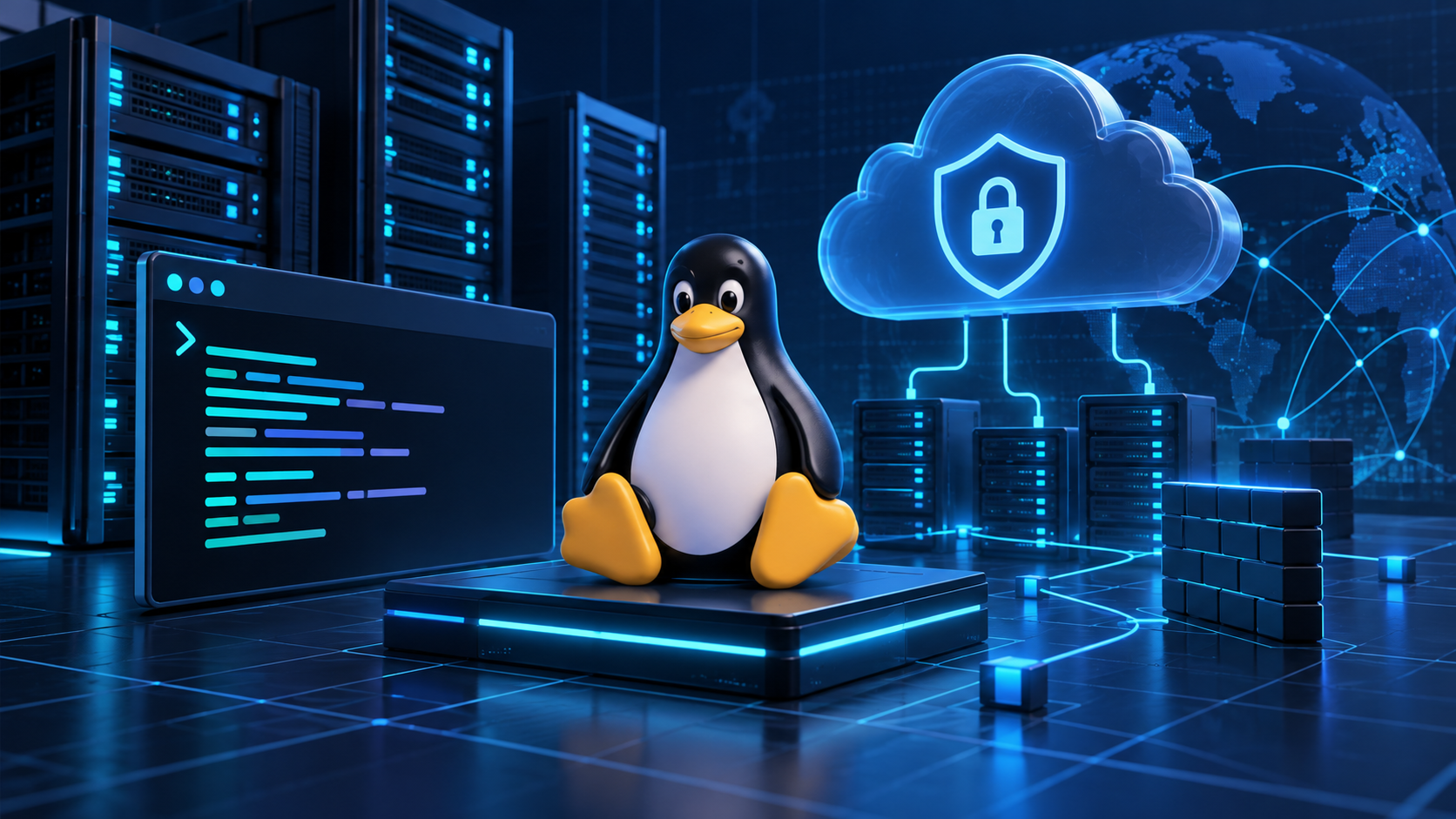 Linux: O Pilar de Servidores e Automação na Nuvem