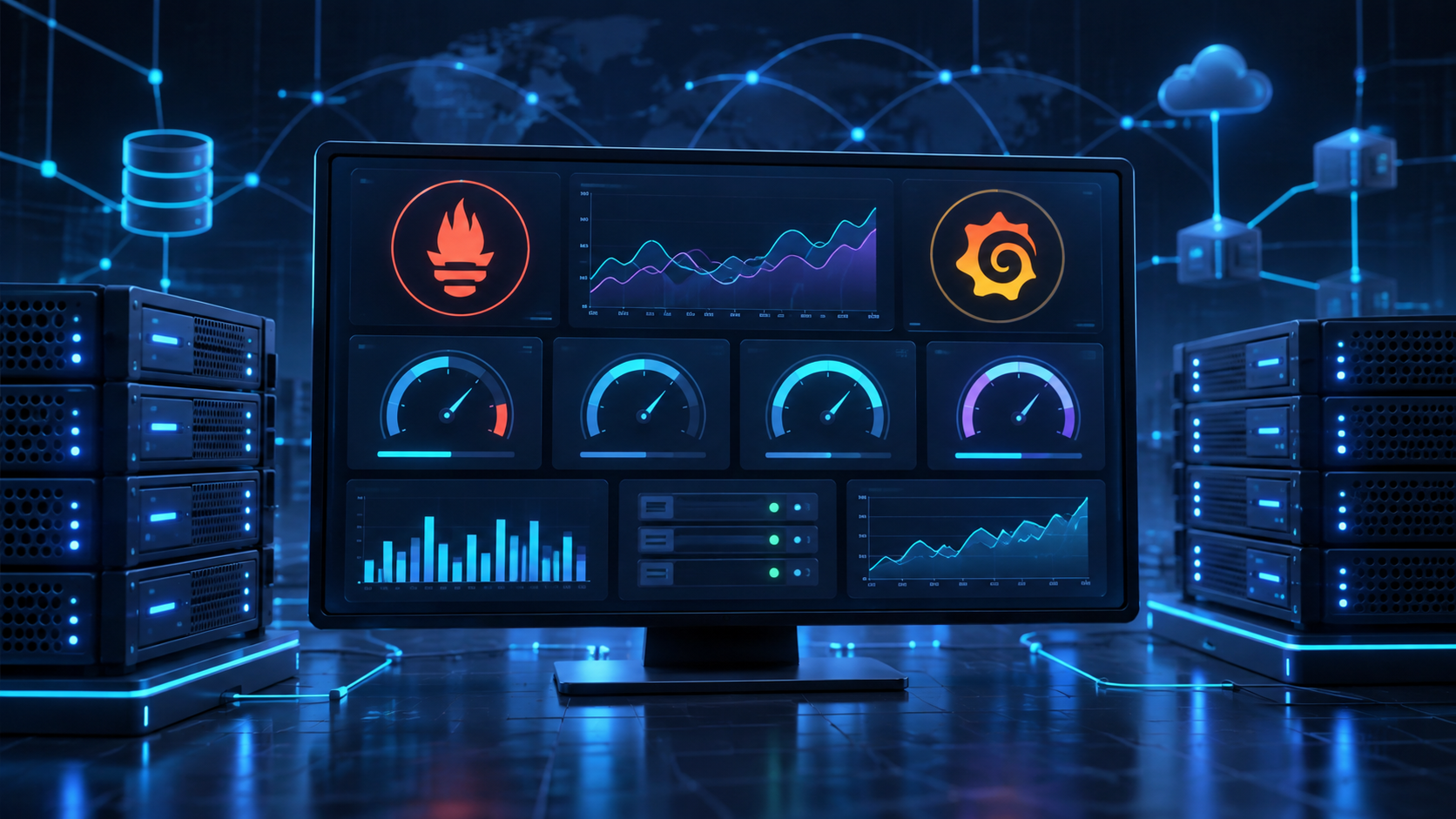 Monitoramento de Servidor Avançado: Prometheus e Grafana