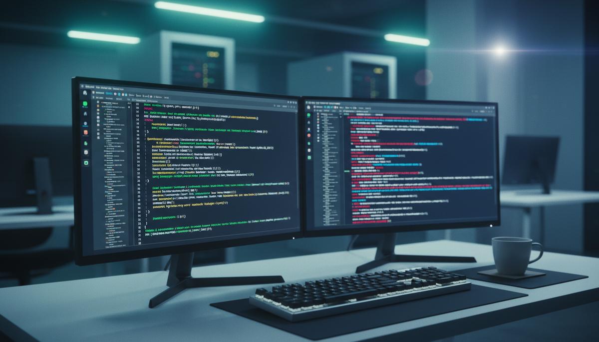 Ilustração técnica sobre Replit Agent para Criar Software: Como Fazer o Deploy do Código no Brasil