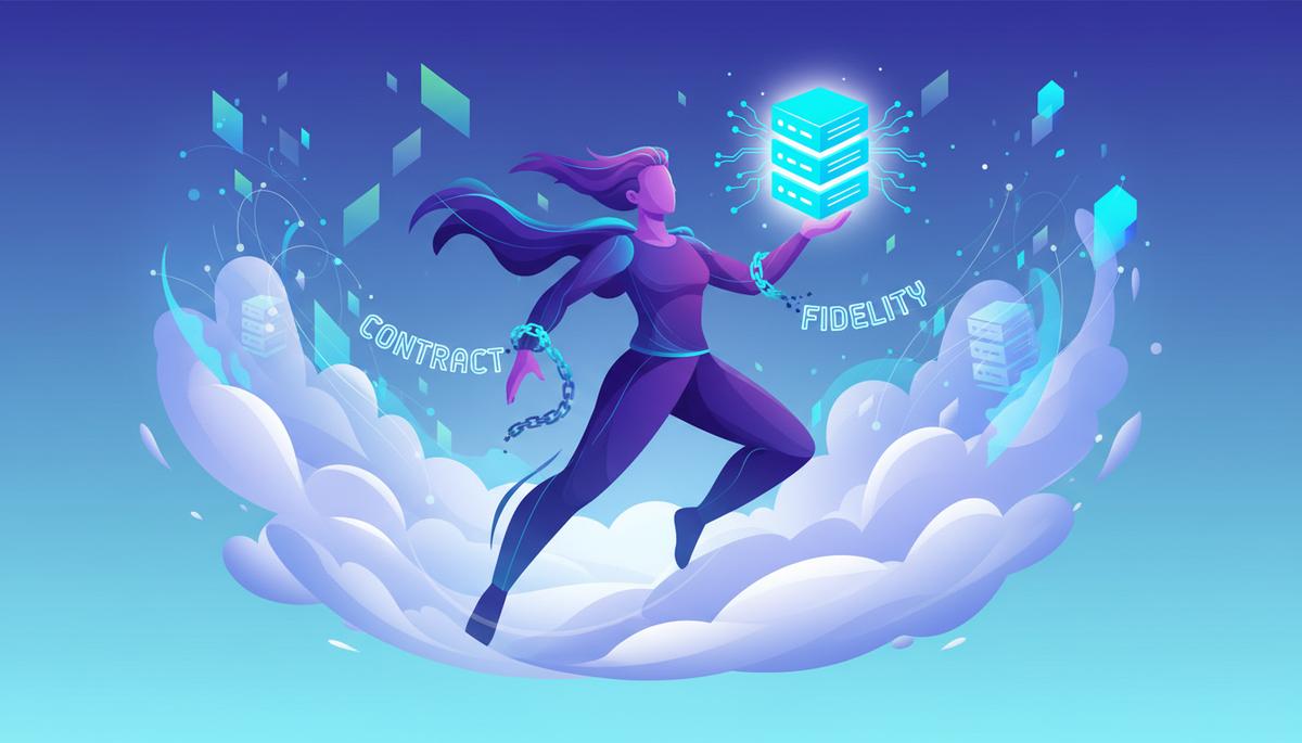 VPS Sem Burocracia: Contrate Sem Fidelidade e Contrato — ilustração sobre tecnologia