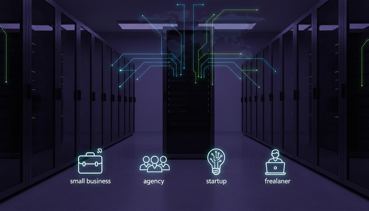 VPS para Negócios: Encontre o Plano Certo HOJE (Do Zero à Produção) — ilustração sobre tecnologia
